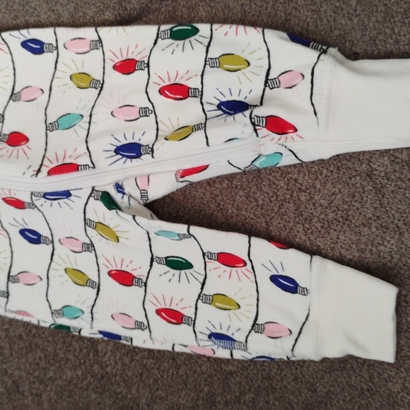 Hanna Andersson Cream Organic Cotton Baby Outfit - Picture 3 of 3